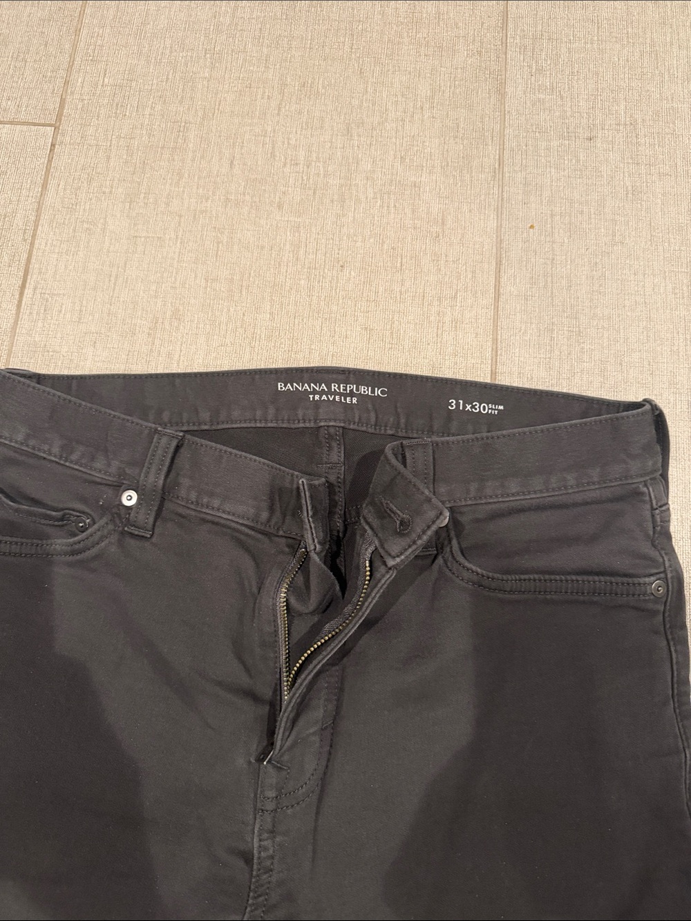 Banana Republic Slim Men's Black Jeans